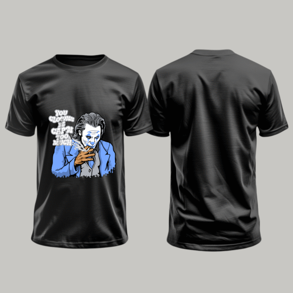 Bio-Wash Cotton Black T-Shirt with Anime Design - Image 6